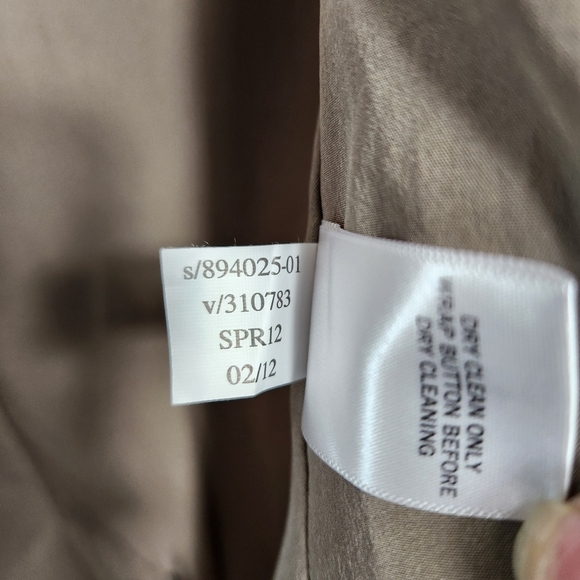 Banana Republic Womens 100% Linen Short 2 Button Collar Blazer-Size 10 - Picture 8 of 8